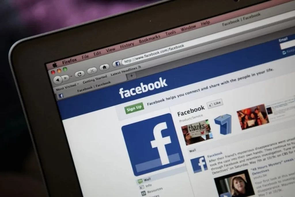 eliminar contenido de Facebook